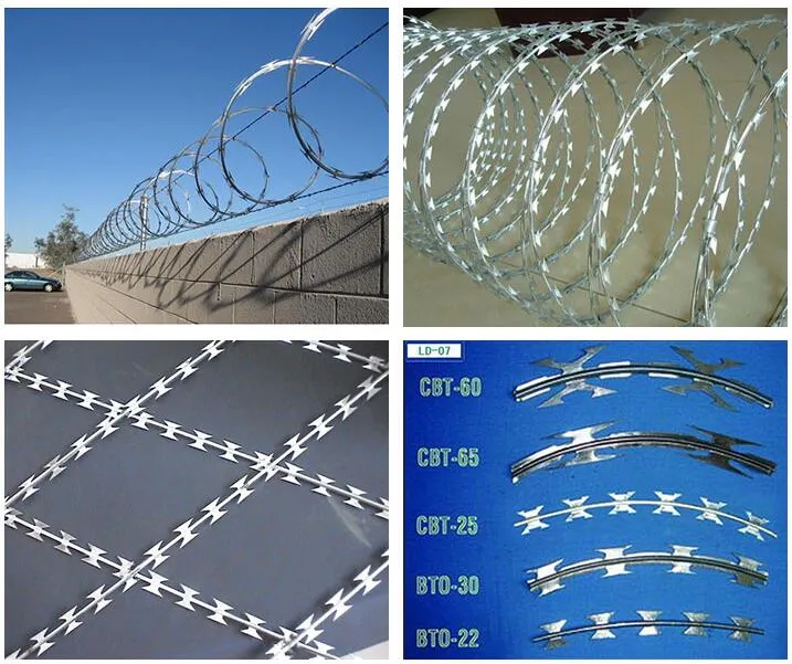 Galvanized /PVC Coated Barbed Wire Bwg 12/14/16